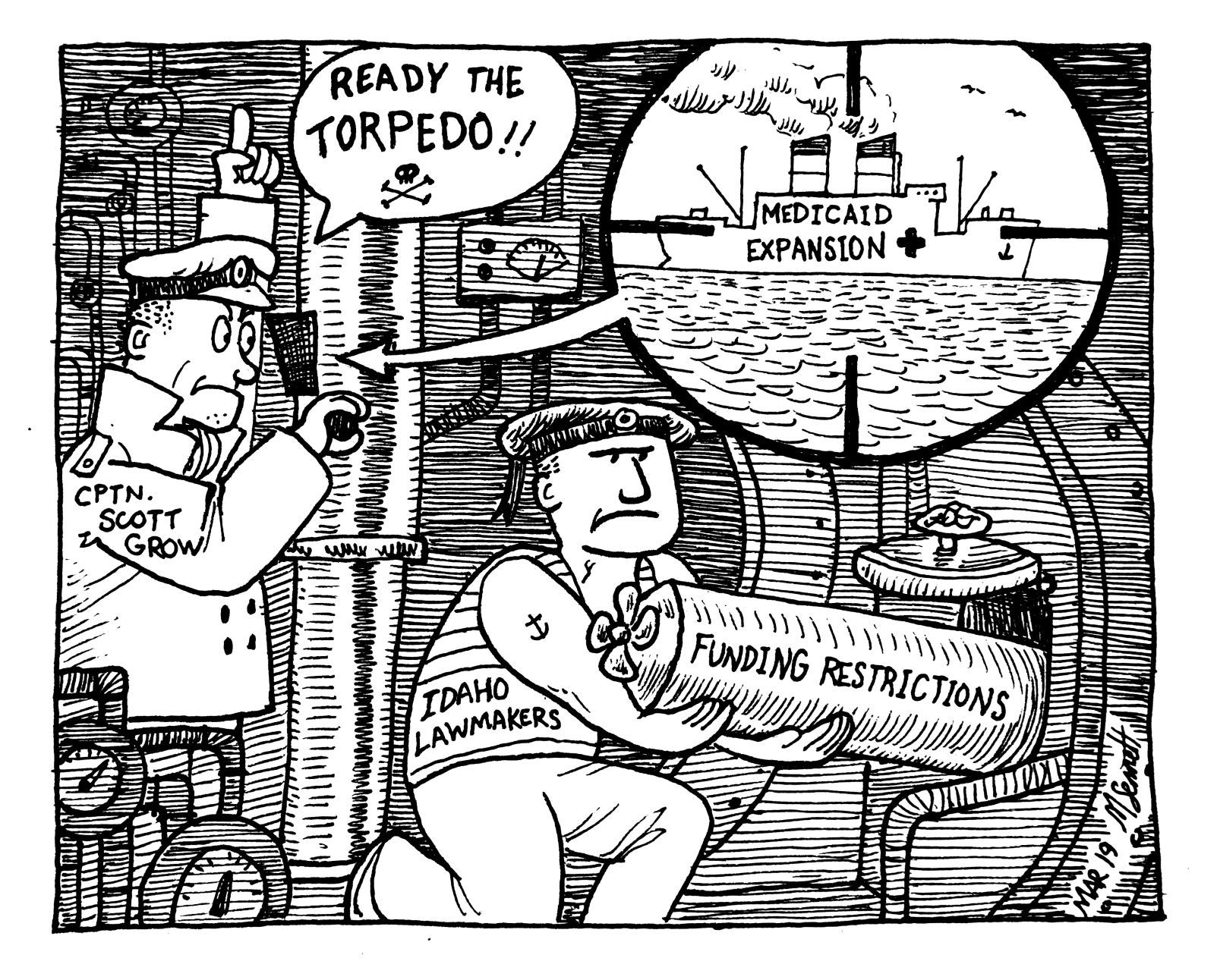 Sunday cartoon